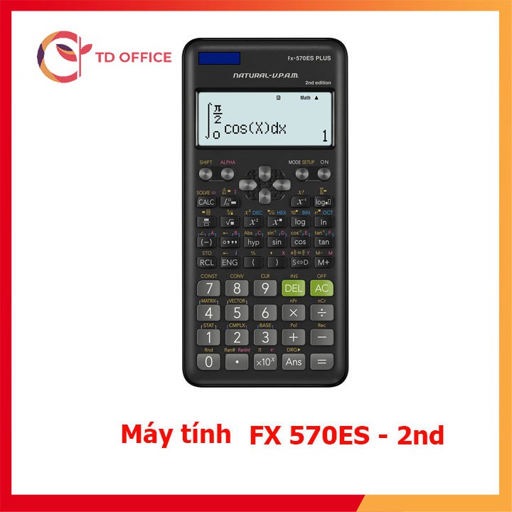 [Lỗi 1 đổi 1][Hàng Thái Lan] Máy tính Học Sinh FX 570ES Plus 2nd Editon - Máy tính Cầm Tay 570 ES Plus - TD OFFICE
